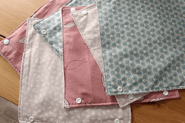 Essuie tout lavable réutilisable 6 feuilles
