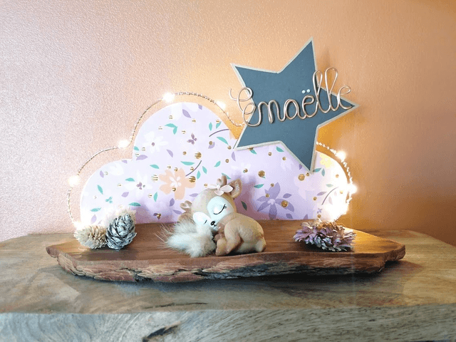 Décoration à poser personnalisée