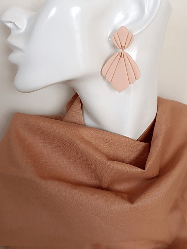 Boucles d'oreilles en argile polymère