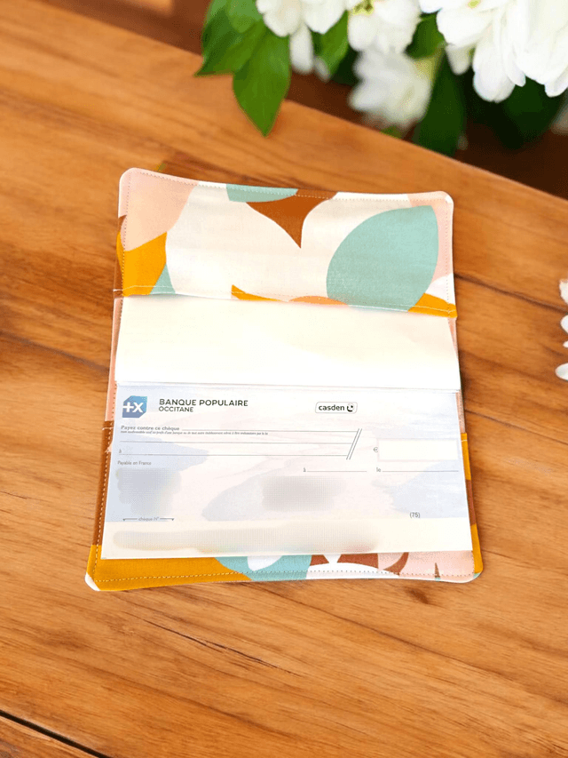 Protège carnet de chèque  