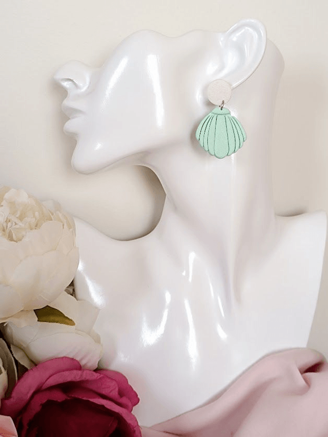 Boucles d'oreilles en argile polymère 