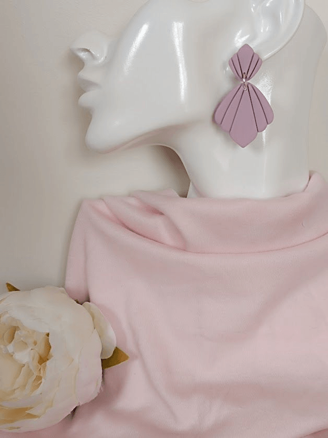 Boucles d'oreilles en argile polymère 
