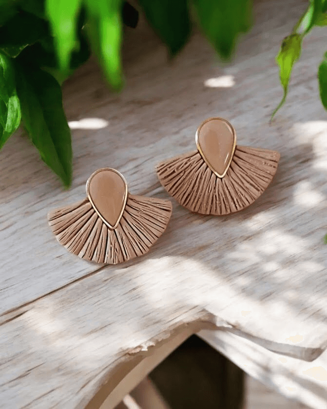 Boucles d'oreilles en argile polymère 