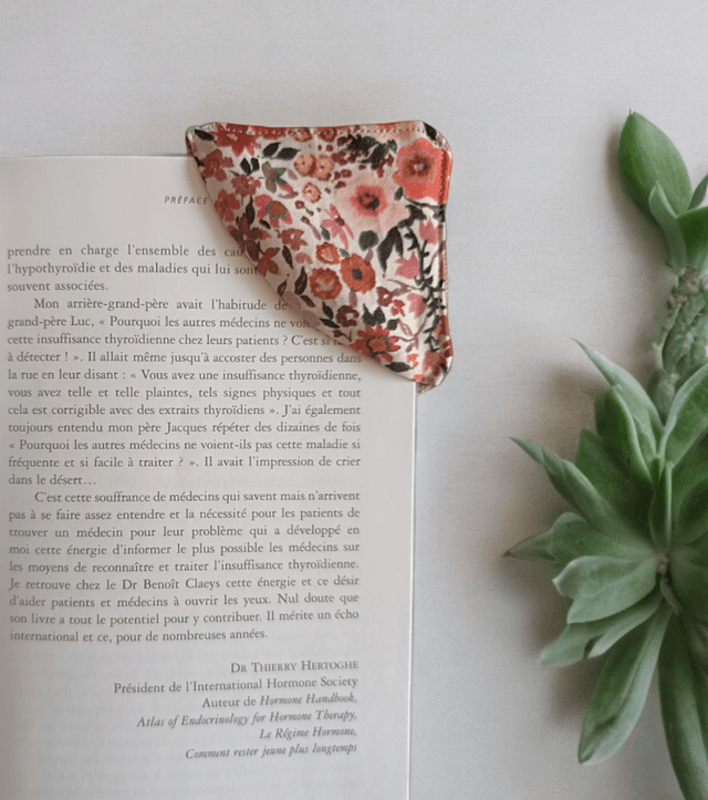Pochette livre + marque page personnalisable 