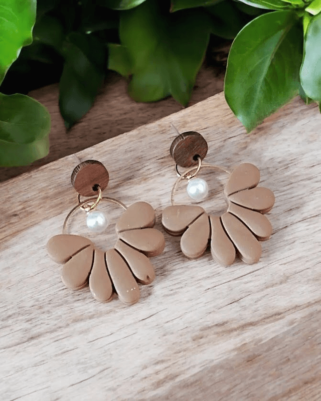 Boucles d&#039;oreilles argile polymère