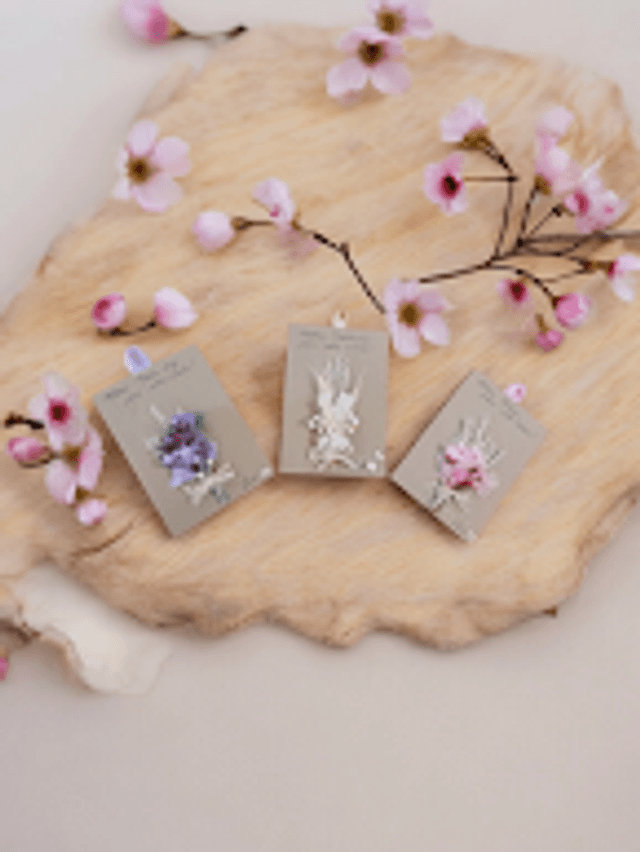 Carte fleurs séchées 